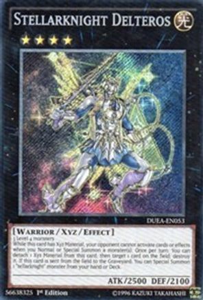 Stellarknight Delteros (DUEA-EN053) - Duelist Alliance 1st Edition