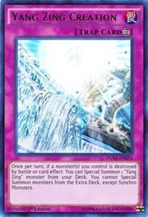 Yang Zing Creation (DUEA-EN074) - Duelist Alliance Unlimited