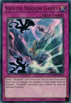 Sinister Shadow Games (DUEA-EN072) - Duelist Alliance 1st Edition