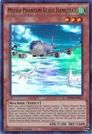 Mecha Phantom Beast Hamstrat (MP14-EN011) - 2014 Mega-Tins Mega Pack 1st Edition