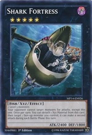 Shark Fortress (MP14-EN026) - 2014 Mega-Tins Mega Pack 1st Edition