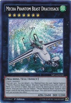 Mecha Phantom Beast Dracossack (MP14-EN030) - 2014 Mega-Tins Mega Pack 1st Edition