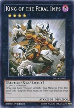 King of the Feral Imps (MP14-EN033) - 2014 Mega-Tins Mega Pack 1st Edition