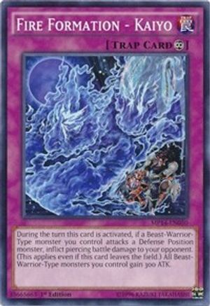 Fire Formation - Kaiyo (MP14-EN050) - 2014 Mega-Tins Mega Pack 1st Edition