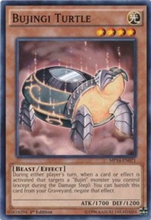 Bujingi Turtle (MP14-EN071) - 2014 Mega-Tins Mega Pack 1st Edition