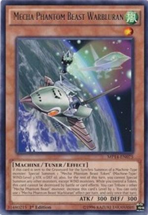 Mecha Phantom Beast Warbluran (MP14-EN075) - 2014 Mega-Tins Mega Pack 1st Edition
