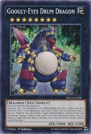 Googly-Eyes Drum Dragon (MP14-EN098) - 2014 Mega-Tins Mega Pack 1st Edition