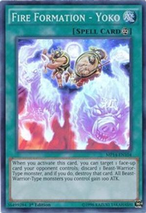 Fire Formation - Yoko (MP14-EN104) - 2014 Mega-Tins Mega Pack 1st Edition