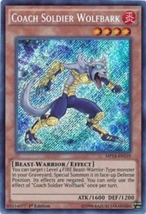Coach Soldier Wolfbark (MP14-EN119) - 2014 Mega-Tins Mega Pack Unlimited