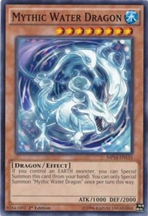 Mythic Water Dragon (MP14-EN135) - 2014 Mega-Tins Mega Pack 1st Edition