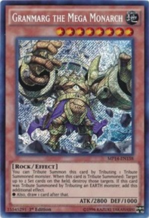 Granmarg the Mega Monarch (MP14-EN158) - 2014 Mega-Tins Mega Pack 1st Edition