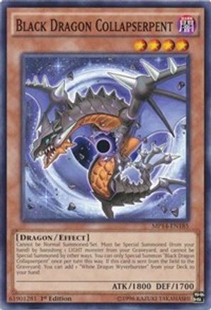 Black Dragon Collapserpent (MP14-EN185) - 2014 Mega-Tins Mega Pack 1st Edition