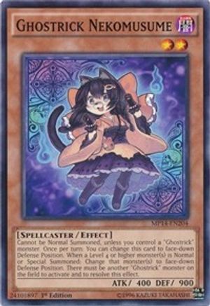 Ghostrick Nekomusume (MP14-EN204) - 2014 Mega-Tins Mega Pack 1st Edition