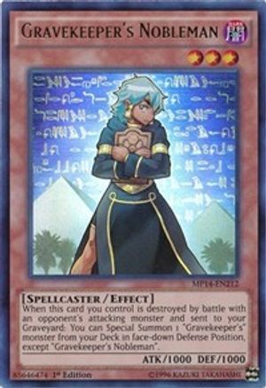 Gravekeeper's Nobleman (MP14-EN212) - 2014 Mega-Tins Mega Pack Unlimited