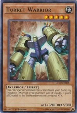 Turret Warrior (LC5D-EN008) - Legendary Collection 5D's 1st Edition