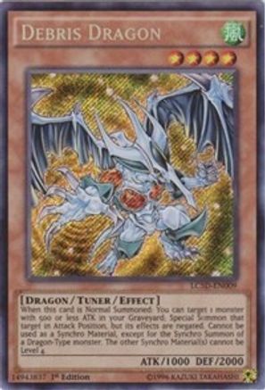 Debris Dragon (LC5D-EN009) - Legendary Collection 5D's 1st Edition
