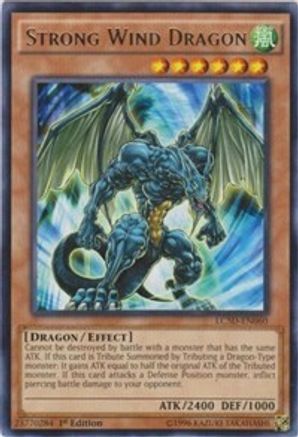 Strong Wind Dragon (LC5D-EN060) - Legendary Collection 5D's 1st Edition