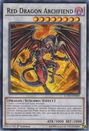 Red Dragon Archfiend (LC5D-EN069) - Legendary Collection 5D's 1st Edition