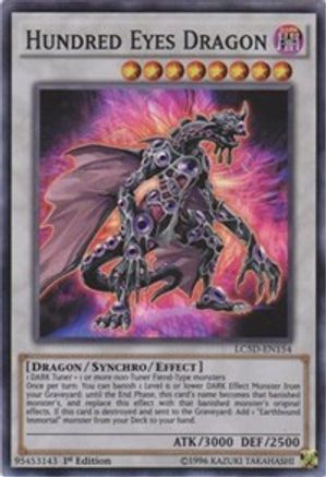 Hundred Eyes Dragon (LC5D-EN154) - Legendary Collection 5D's 1st Edition