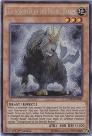 Tanngnjostr of the Nordic Beasts (LC5D-EN180) - Legendary Collection 5D's 1st Edition