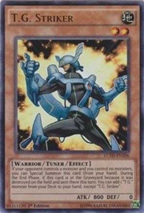 T.G. Striker (LC5D-EN206) - Legendary Collection 5D's 1st Edition