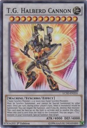 T.G. Halberd Cannon (LC5D-EN216) - Legendary Collection 5D's 1st Edition