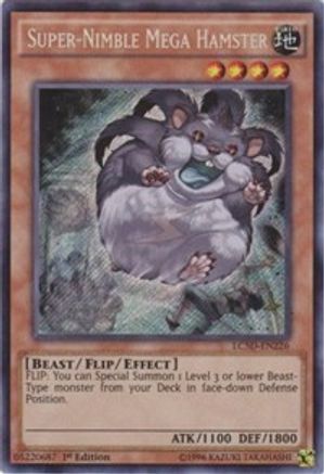 Super-Nimble Mega Hamster (LC5D-EN226) - Legendary Collection 5D's 1st Edition