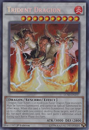 Trident Dragion (LC5D-EN237) - Legendary Collection 5D's 1st Edition