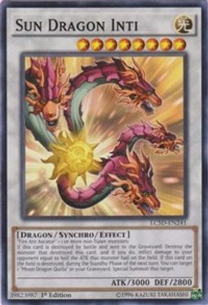 Sun Dragon Inti (LC5D-EN241) - Legendary Collection 5D's 1st Edition