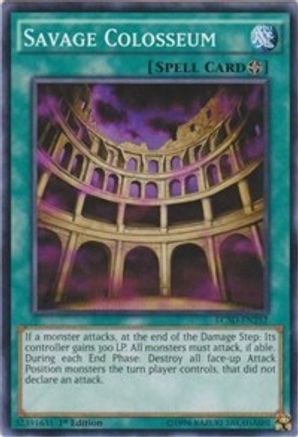 Savage Colosseum (LC5D-EN252) - Legendary Collection 5D's 1st Edition