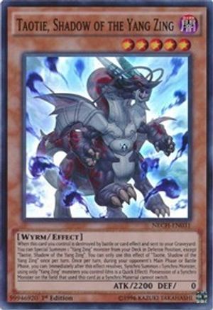 Taotie, Shadow of the Yang Zing (NECH-EN031) - The New Challengers Unlimited