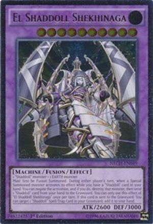 El Shaddoll Shekhinaga (UTR) (NECH-EN049) - The New Challengers 1st Edition