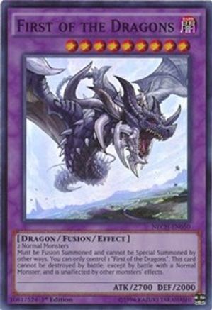 First of the Dragons (NECH-EN050) - The New Challengers 1st Edition