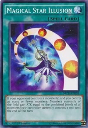 Magical Star Illusion (NECH-EN058) - The New Challengers 1st Edition