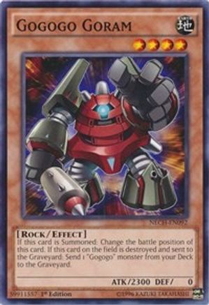 Gogogo Goram - NECH-EN092 - The New Challengers 1st Edition