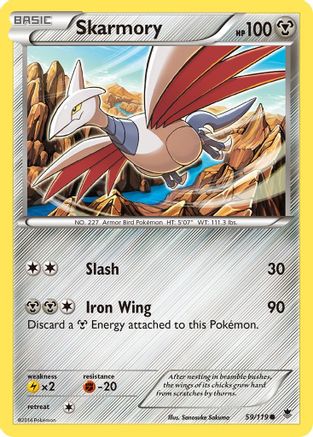 Skarmory 59/119 - XY  Phantom Forces