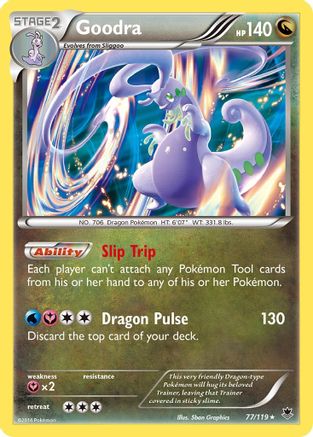 Goodra 77/119 - Phantom Forces Reverse Holofoil