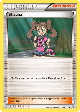 Shauna 104/119 - XY  Phantom Forces