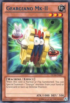 Geargiano Mk-II (Blue) (DL18-EN007) - Duelist League Promo Unlimited