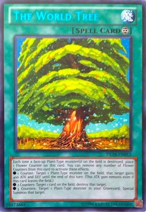 The World Tree (Blue) (DL18-EN012) - Duelist League Promo Unlimited