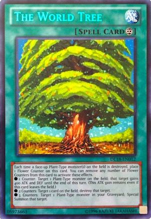 The World Tree (Green) (DL18-EN012) - Duelist League Promo Unlimited