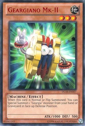 Geargiano Mk-II (Red) (DL18-EN007) - Duelist League Promo Unlimited