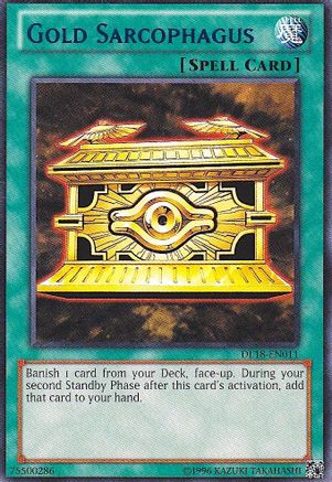 Gold Sarcophagus (Purple) (DL18-EN011) - Duelist League Promo Unlimited