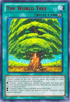 The World Tree (Red) (DL18-EN012) - Duelist League Promo Unlimited