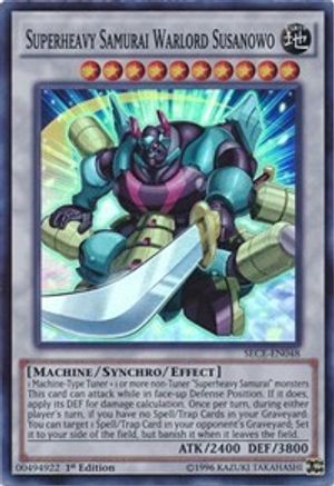 Superheavy Samurai Warlord Susanowo (SECE-EN048) - Secrets of Eternity Unlimited