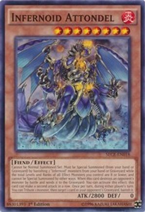 Infernoid Attondel (SECE-EN018) - Secrets of Eternity 1st Edition