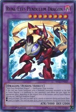Rune-Eyes Pendulum Dragon (SECE-EN045) - Secrets of Eternity 1st Edition