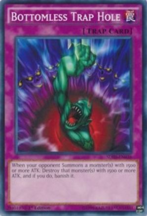 Bottomless Trap Hole (SDHS-EN038) - Structure Deck: HERO Strike 1st Edition