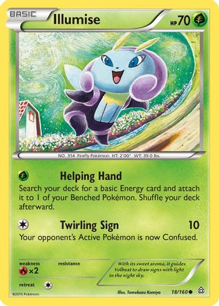 Illumise 18/160 - XY  Primal Clash