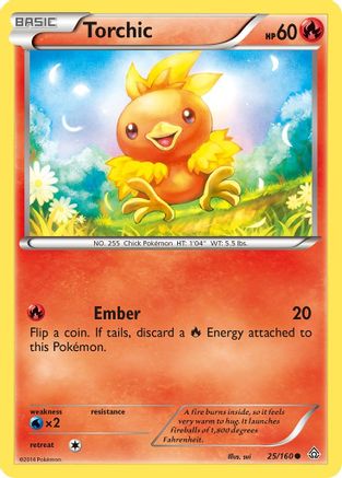 Torchic 25/160 - XY  Primal Clash